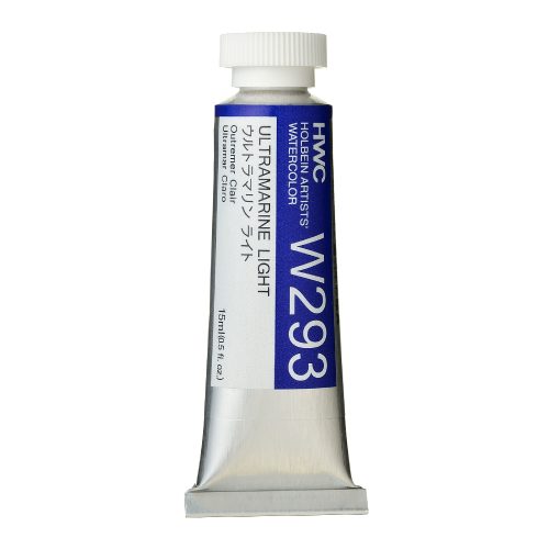                                            Holbein Watercolor Ultramarine Light, 15ml Tube, W293
