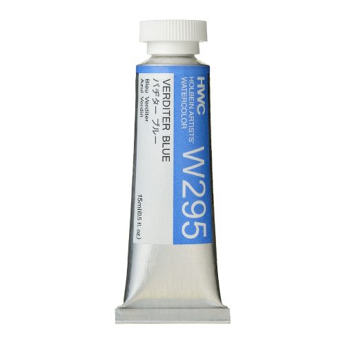  Holbein Watercolor Verditer Blue, 15ml Tube, W295
