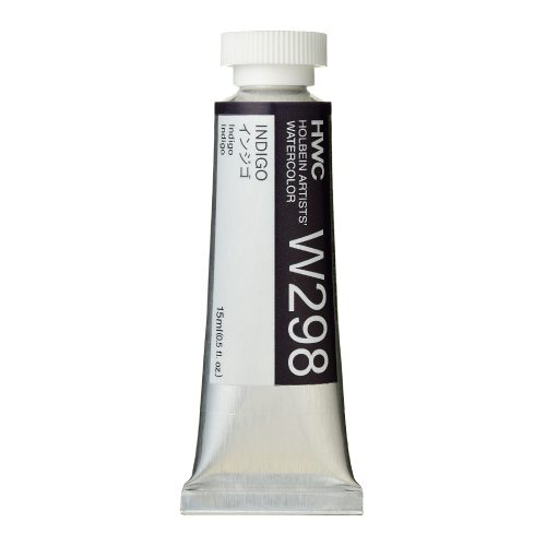                                                         Holbein Watercolor Indigo 15ml Tube, W298