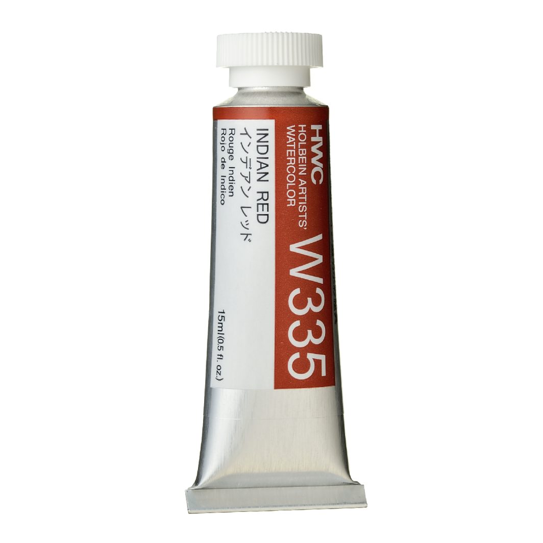 Holbein Watercolor Indian Red A, 15ml Tube, W335