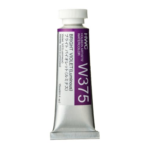                                                  Holbein Watercolor Bright Violet (Lumi)15ml Tube, W375