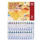 Holbein Artist Oil Color Set of 24 X 10ml (H915)