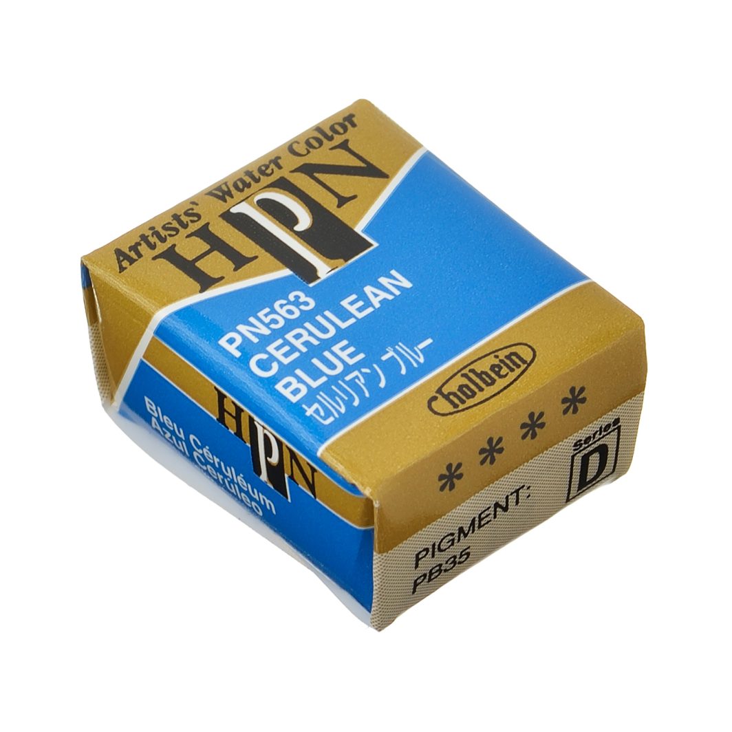                                                                                  Holbein Watercolor Half Pan Phthalocyanine Blue, PN564                                      