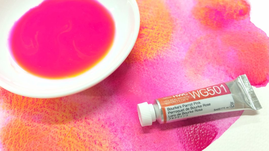                               Holbein Granulating Color Bourke's Parrot Pink 15ml Tube, WG601