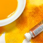                             Holbein Granulating Watercolor Pampas Grass Yellow 15ml Tube, WG611