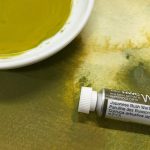                             Holbein Granulating Watercolor JP Bush Warbler Green 15ml Tube, WG621