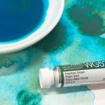                             Holbein Granulating Watercolor Peafowl Green 15ml Tube, WG624