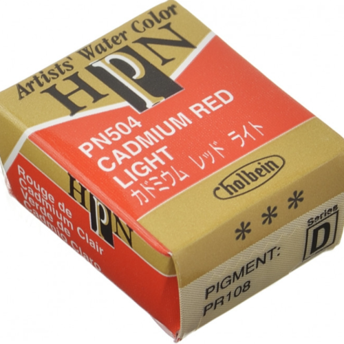 Holbein Artists Watercolor Cadmium Red Light D