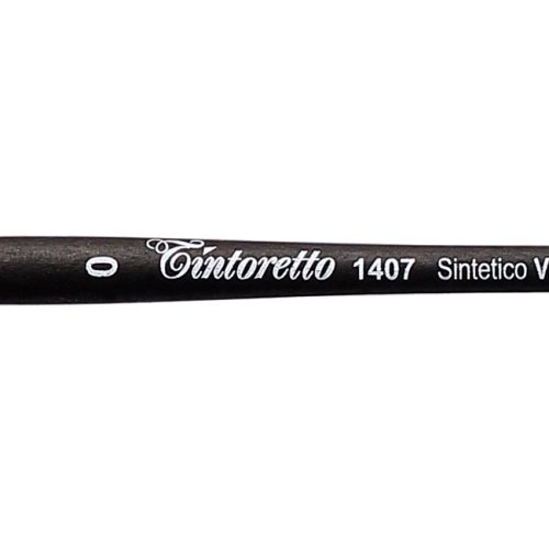 Tintoretto Round Traditional Mop Brush Series 1407, Size 0