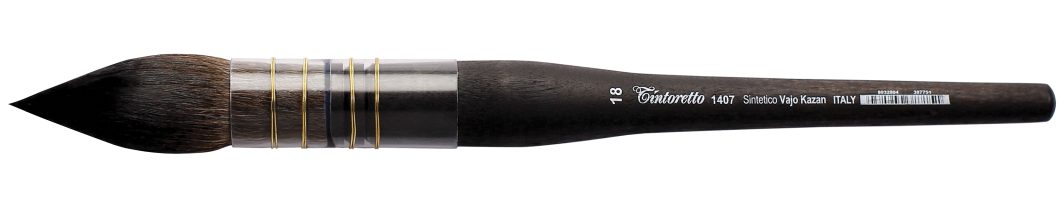 Tintoretto Round Traditional Mop Brush Series 1407, Size-18