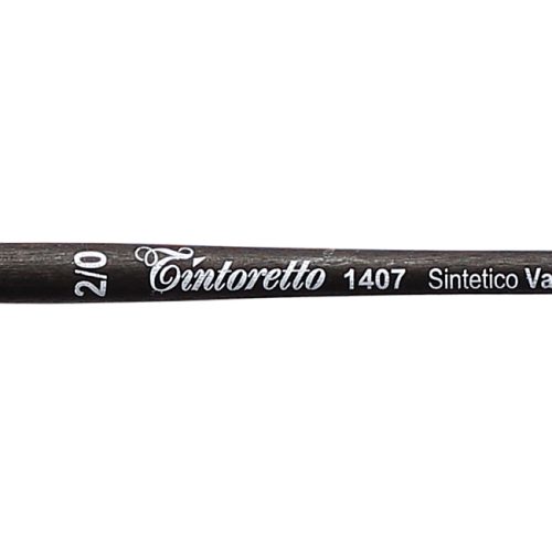 Tintoretto Round Traditional Mop Brush Series 1407, Size 2/0