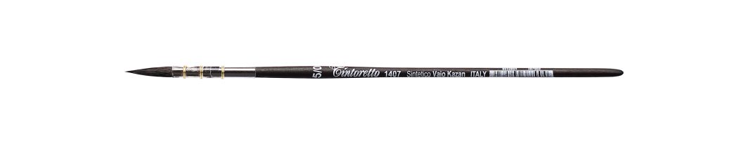 Tintoretto Round Traditional Mop Brush Series 1407, Size 5/0