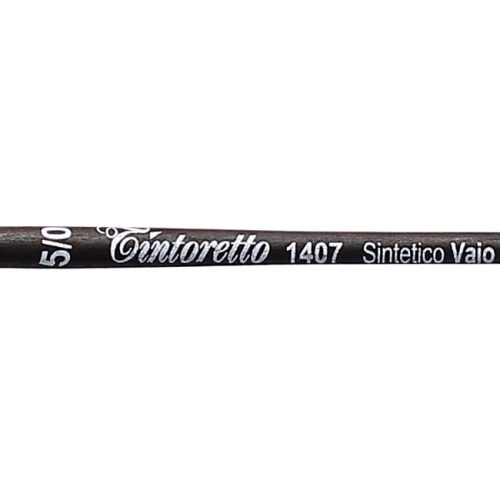 Tintoretto Round Traditional Mop Brush Series 1407, Size 5/0