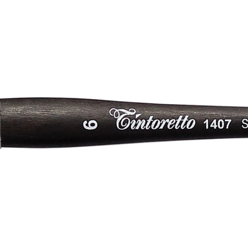 Tintoretto Round Traditional Mop Brush Series 1407, Size- 6