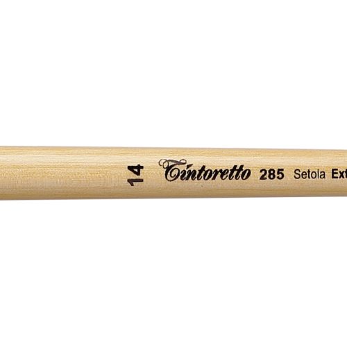 Tintoretto Setola Extra Bristle Round Brush Series 285, Size-14