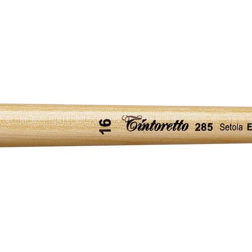       Tintoretto Setola Extra Bristle Round Brush Series 285, Size- 16