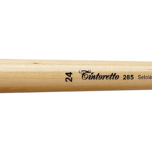 Tintoretto Setola Extra Bristle Round Brush Series 285, Size- 24