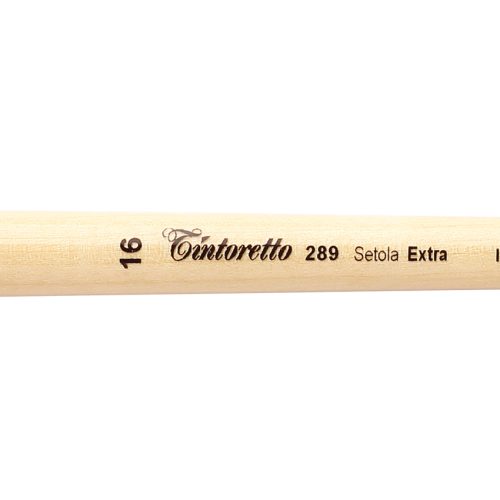 Tintoretto Extra Bristles Short Flat Brush Series 289,Size- 16