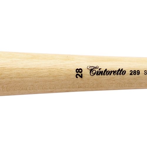 Tintoretto Extra Bristles Short Flat Brush Series 289,Size-28