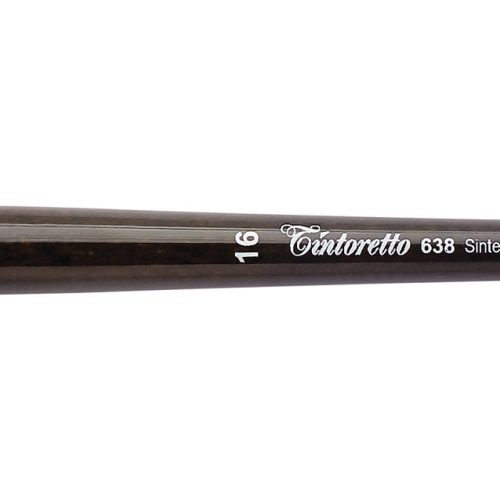 Tintoretto Filbert Brush Avorio Synthetic Fiber Series 638, Size-16