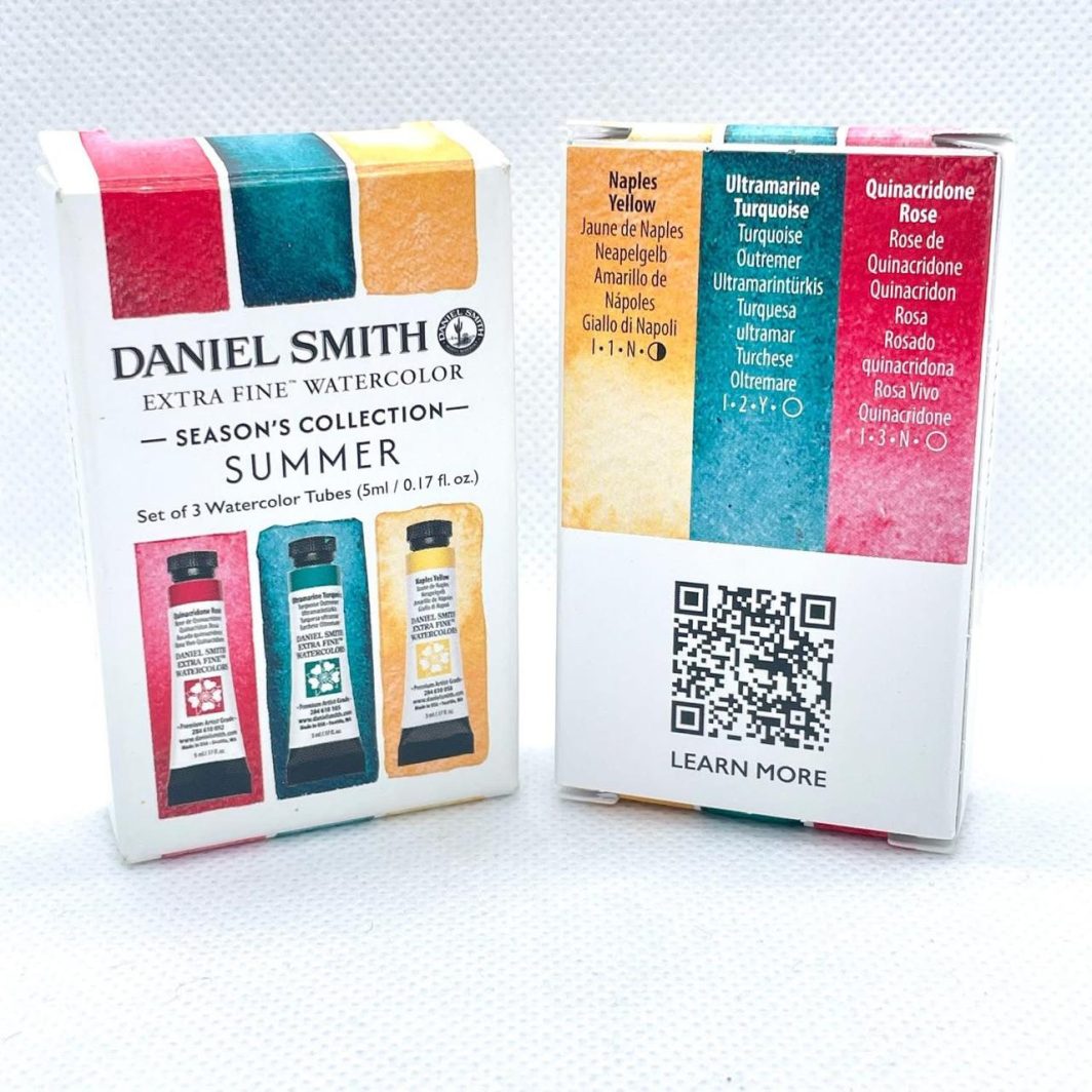 Art Shark Daniel Smith Extra Fine Watercolor Season's Collection (SUMMER) Set of 3 Tubes