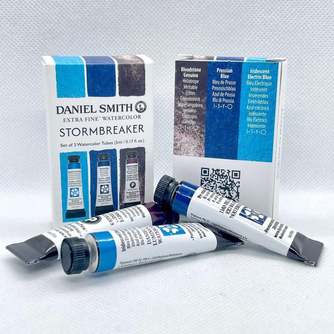 Daniel Smith Watercolor Set of 3 tubes- Stormbreaker