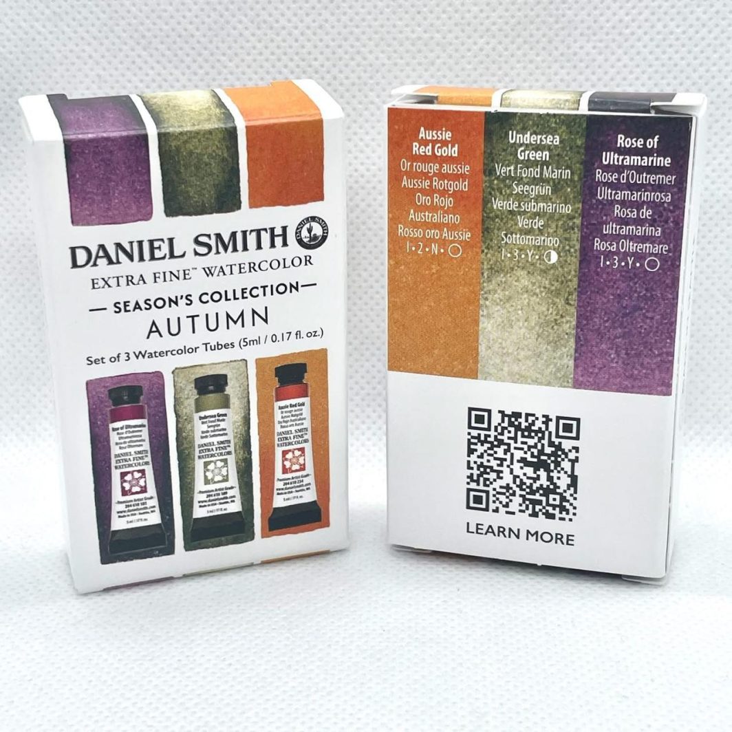 Daniel Smith Watercolor Set of 3 tubes – Season’s Collection Autumn