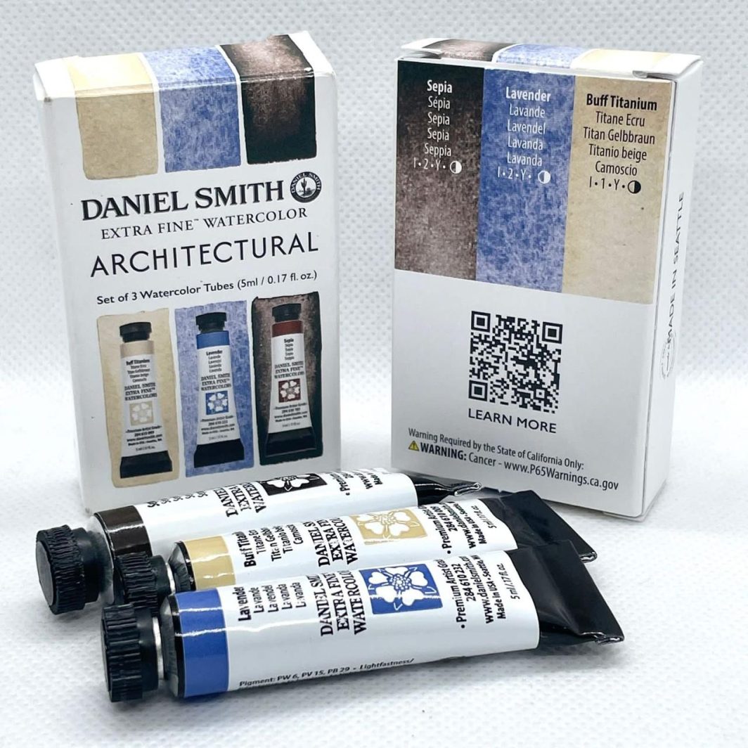 Daniel Smith Watercolor Set of 3 tubes– Architectural