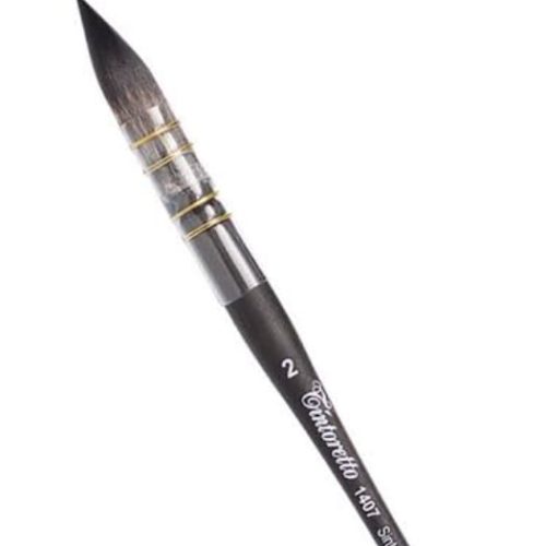      Tintoretto Round Traditional Mop Brush Series 1407, Size 2