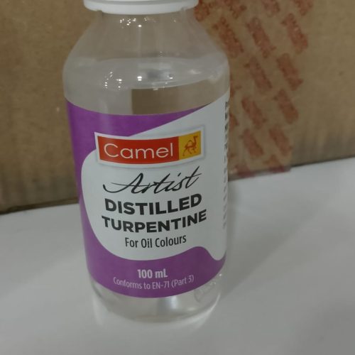 Camel Artist Distilled Turpentine for Oil Colors 100ml Bottle