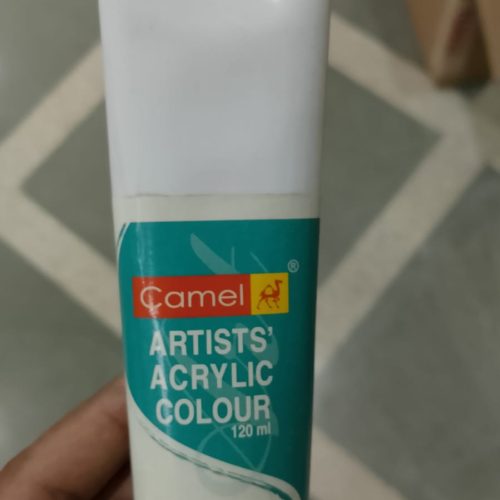 Camel Artist Acrylic Color Cobalt Teal Tube 120ml                                                            