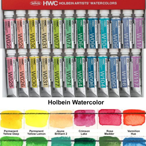                                                                 Holbein Artist Watercolor Tube Set (Open Stock)
