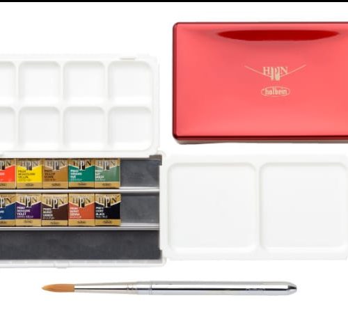                                                                        Holbein Artist Watercolor Half Pan Set ( Open Stock)