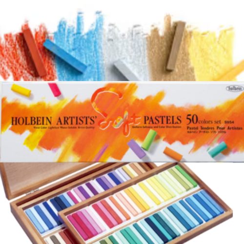                                                               Holbein Soft Pastel Set (Open Stock)