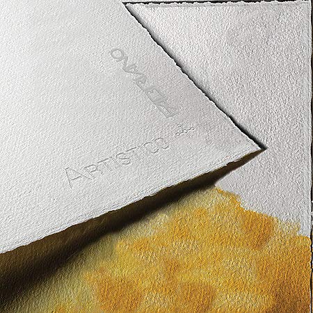Fabriano Artistic, 22" x 30", 300 gsm, Cold Press, Traditional White Paper (10 Sheets)