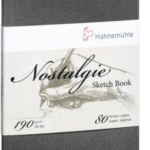                                                Hahnemuhle Nostalgie Sketch Book 190gsm, A5 Portrait, 40 sheets/80 Pages