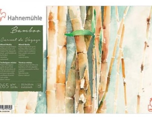 Hahnemuhle Mixed Media "Carnet De Voyage Bamboo" 265gsm, 15.3x25cm,15 Sheets