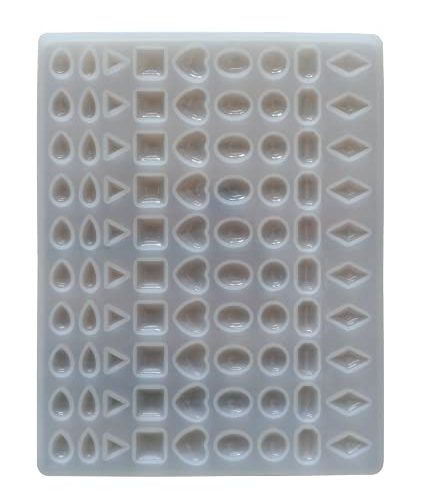 Art Shark ARTOOL Silicone Resin Mold for Jewellery Keychains Pendant Epoxy Resin Art Mould DIY Art and Craft 9 Different Shapes