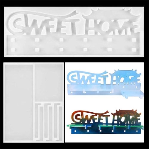 Art Shark Sweet Home Shape Silicone Mould for Epoxy Resin, Keychain Charms, Jewelry Pendant ,Candle etc. (Copy)